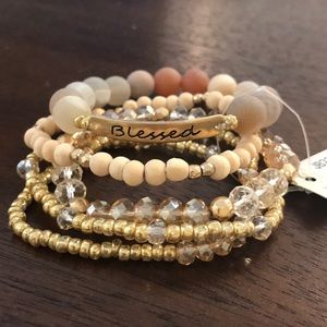 A 5 stack Pomina bracelet new from my boutique!